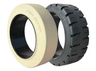 Press-On Cushion Series solid rubber tires